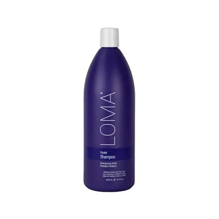 LOMA Šampūnas šviesintiems ir žiliems plaukams „Violet shampoo“, 1000ml