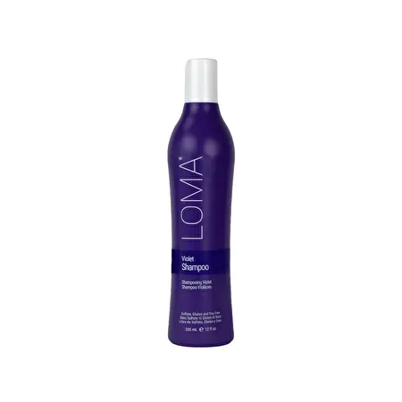 LOMA Šampūnas šviesintiems ir žiliems plaukams „Violet shampoo“, 355ml