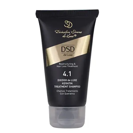 DSD Atstatantis šampūnas su keratinu Dixidox de Luxe Keratin Treatment Shampoo 4.1, 50ml