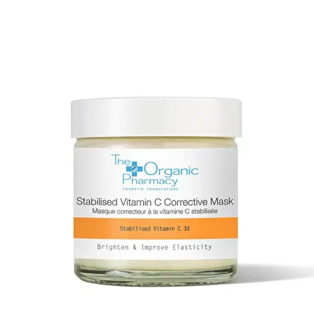 THE ORGANIC PHARMACY Koreguojanti stabilizuoto vitamino C veido kaukė „Stabilised Vitamin C Corrective Mask“, 60ml