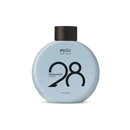 EPIIC HAIR CARE Drėkinantis šampūnas plaukams No. 28 Moisturize'it Shampoo, 250ml