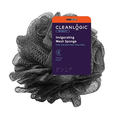 Cleanlogic Detoxify Invigorating Mesh Sponge kūno kempinė